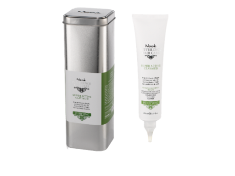 Nook PURIFYING Clay Mud Valomasis dumblas su moliu nuo pleiskanų 150ml Nook PURIFYING Clay Mud Valomasis dumblas su moliu nuo pleiskanų 150ml
